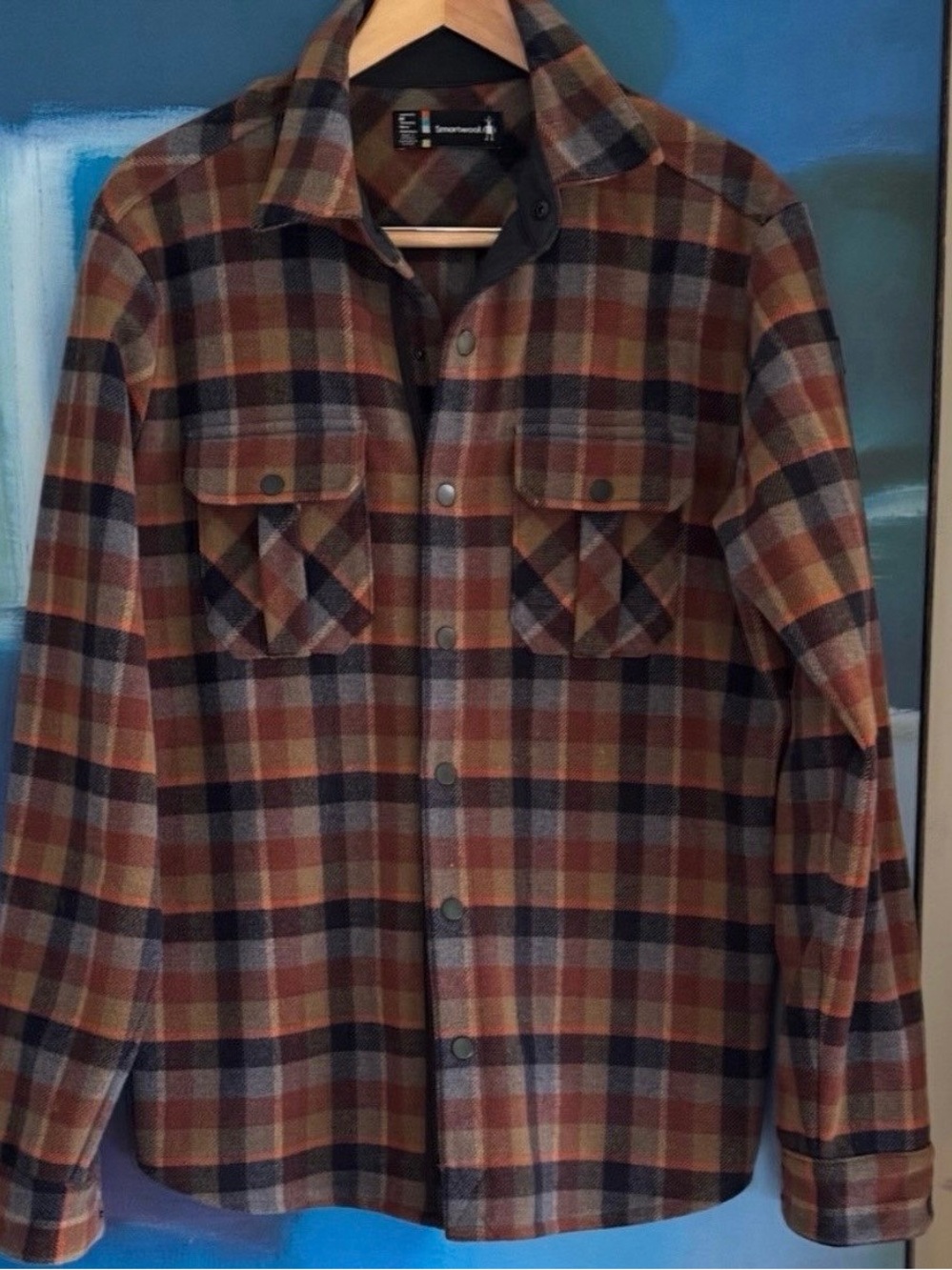 Smartwool Anchor Line Wool Jacket Size M